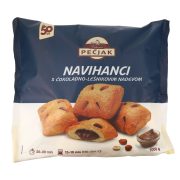 Slika produkta NAVIHANCI S ČOKOLADNO LEŠNIKOVIM NADEVOM, PEČJAK, 1KG