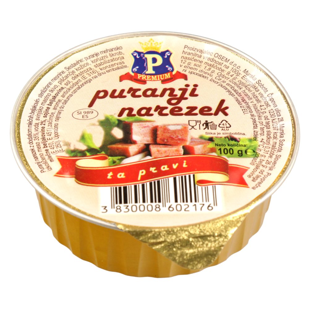 PURANJI NAREZEK, PREMIUM, 100G