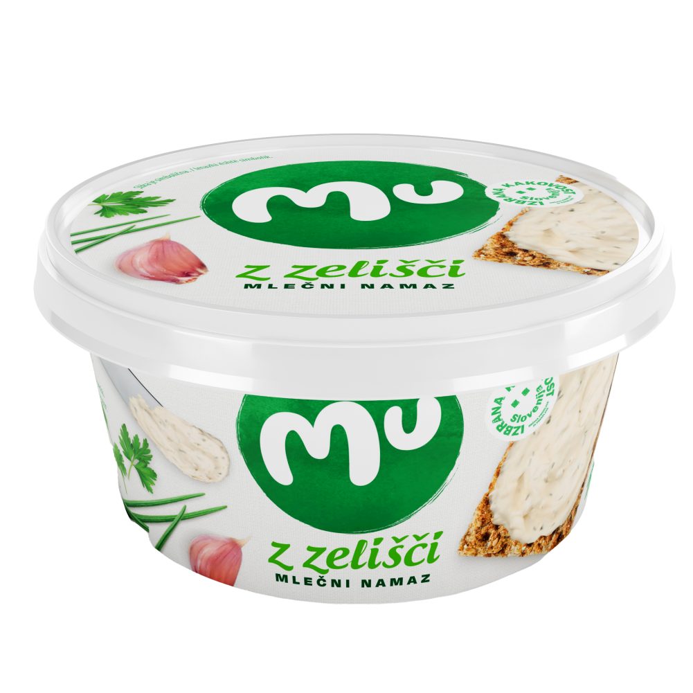 MLEČNI NAMAZ Z ZELIŠČI, MU, 140G
