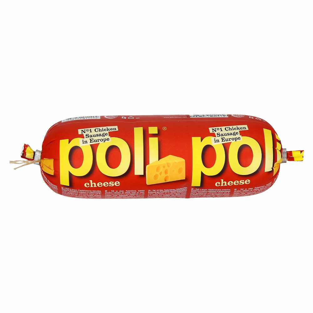piščančja salama poli s sirom