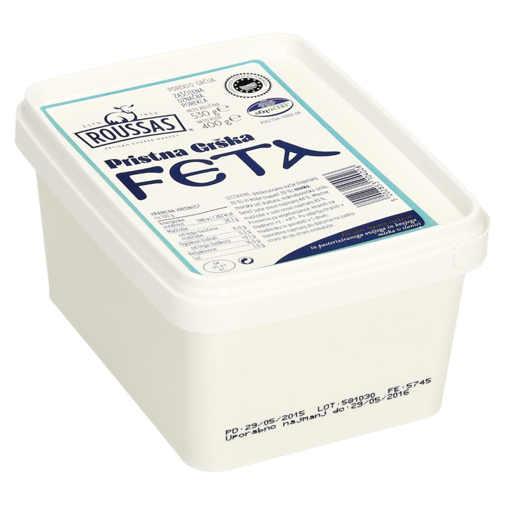 SIR FETA SVEŽA 400G ROUSSAS