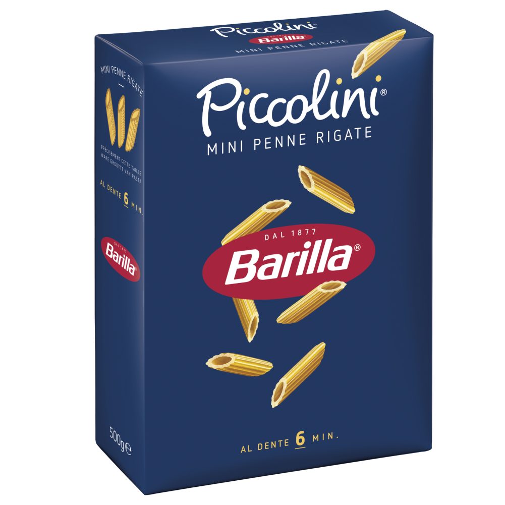 TESTENINE MINI PERESNIKI ŠT.66 PICCOLINI, BARILLA, 500G