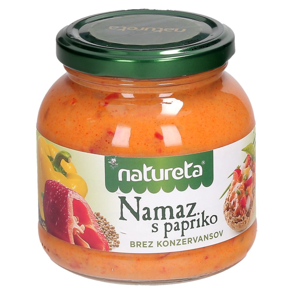 NAMAZ S PAPRIKO, NATURETA, 290G