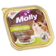 Slika produkta MOKRA HRANA ZA MAČKE PAŠTETA Z JAGNJETINO, MOLLY, 100G