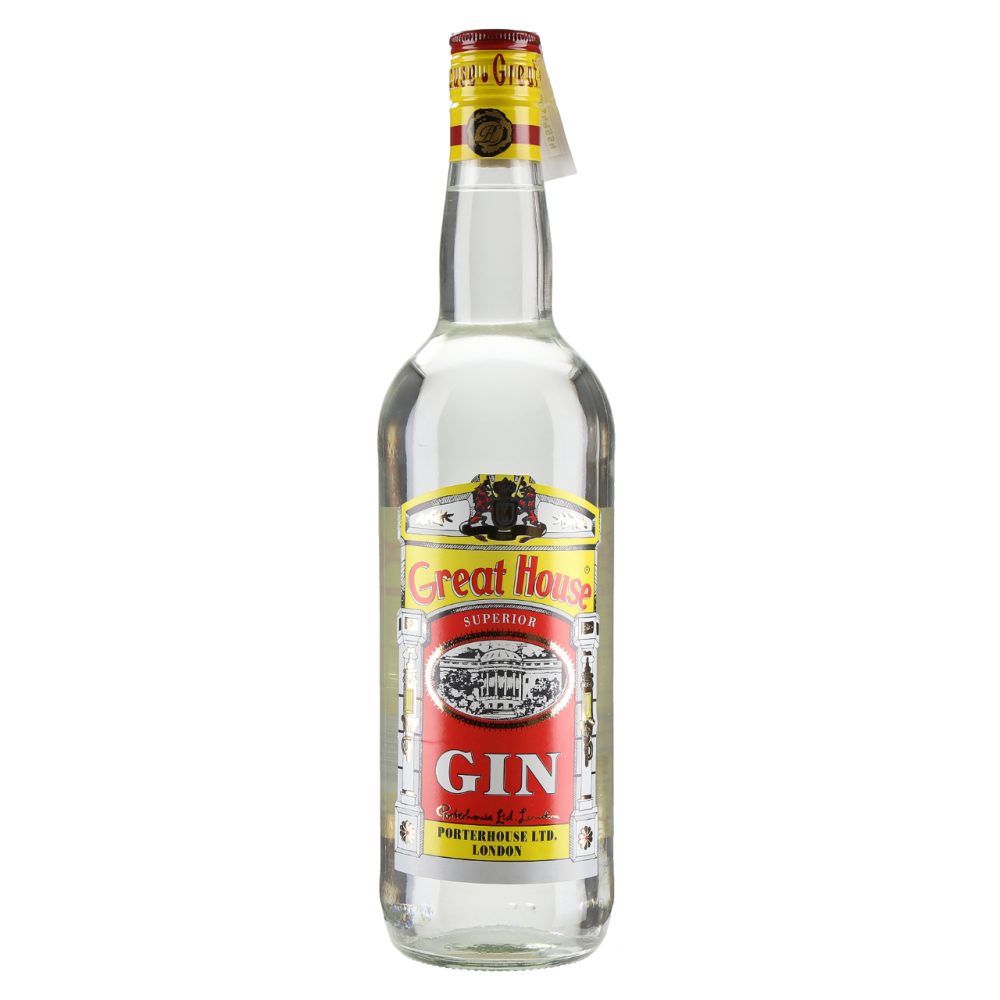 GIN GREAT HOUSE, PORTERHOUSE LTD. LONDON, 1L Gin Great House je naravno žganje proizvedeno iz