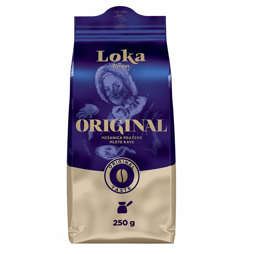 mleta kava original, loka, 250g
