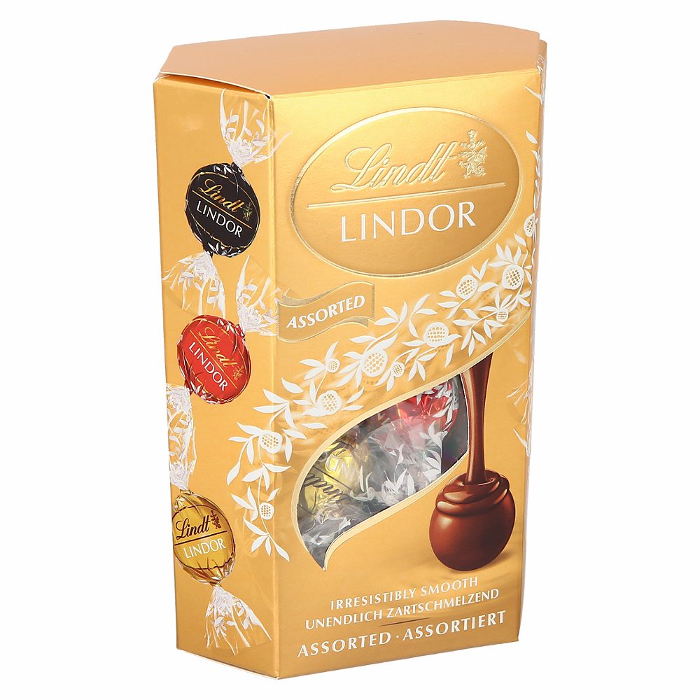 bonboniera čokoladne kroglice mešane lindor, lindt, 200g
