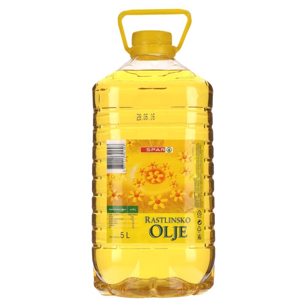 RASTLINSKO OLJE, SPAR, 5L