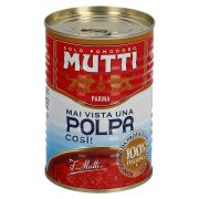 Slika produkta SESEKLJANA PARADIŽNIKOVA SREDICA POLPA, MUTTI, 400G