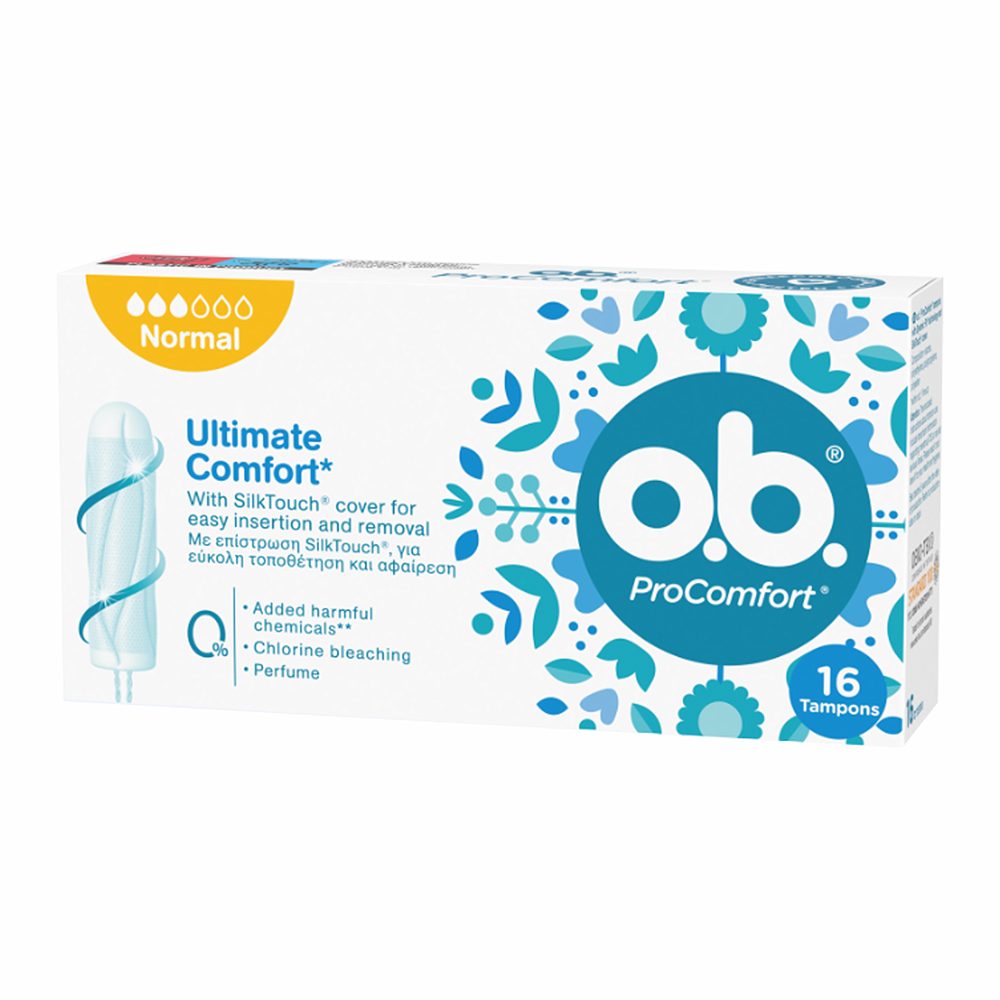 tamponi pro comfort normal, o.b., 16/1