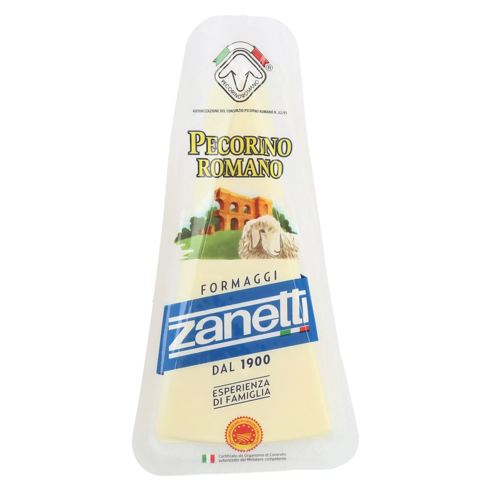 SIR PECORINO ROMANO 36% M.M., ZANETTI, 200 G