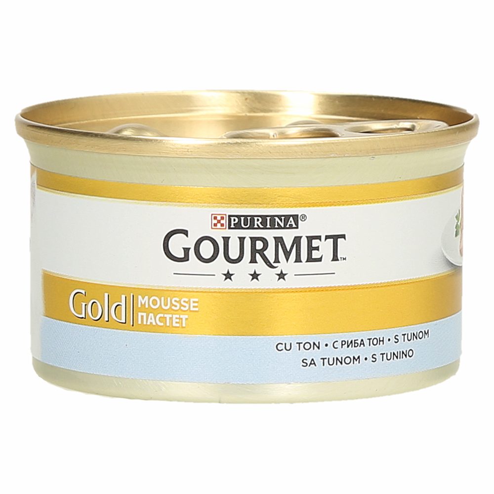 mokra hrana za mačke s tunino gourmet gold, purina, 85g