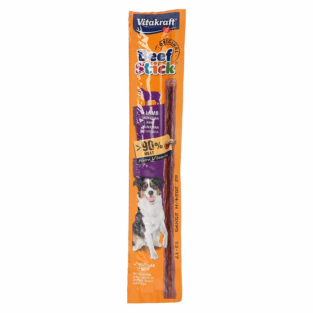 priboljšek za pse ovčetina beef stick