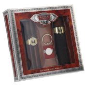 Slika produkta DARILNI SET MOŠKI TOALETNA VODA, AFTERSHAVE IN OBESEK ZA KLJUČE CUBA, 100ML+100ML