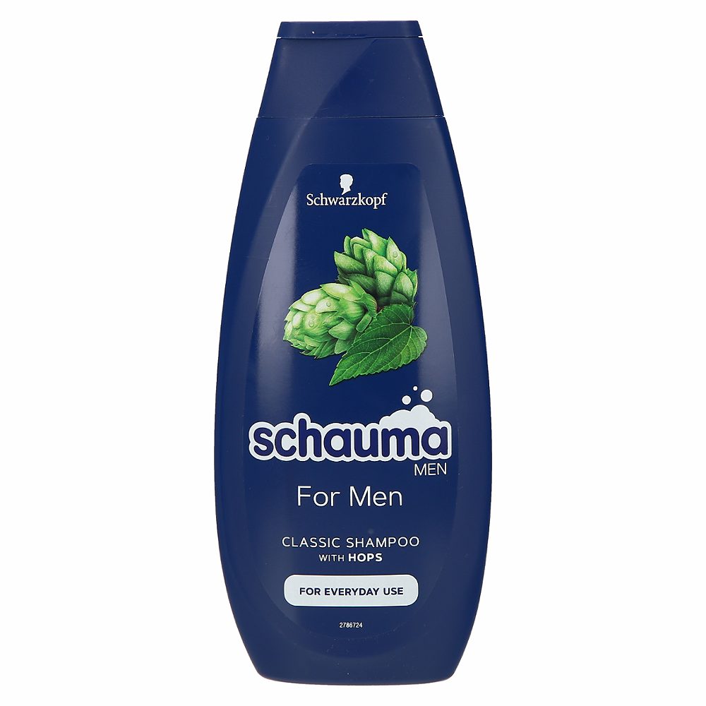moški šampon s hmeljem, schauma, 400ml