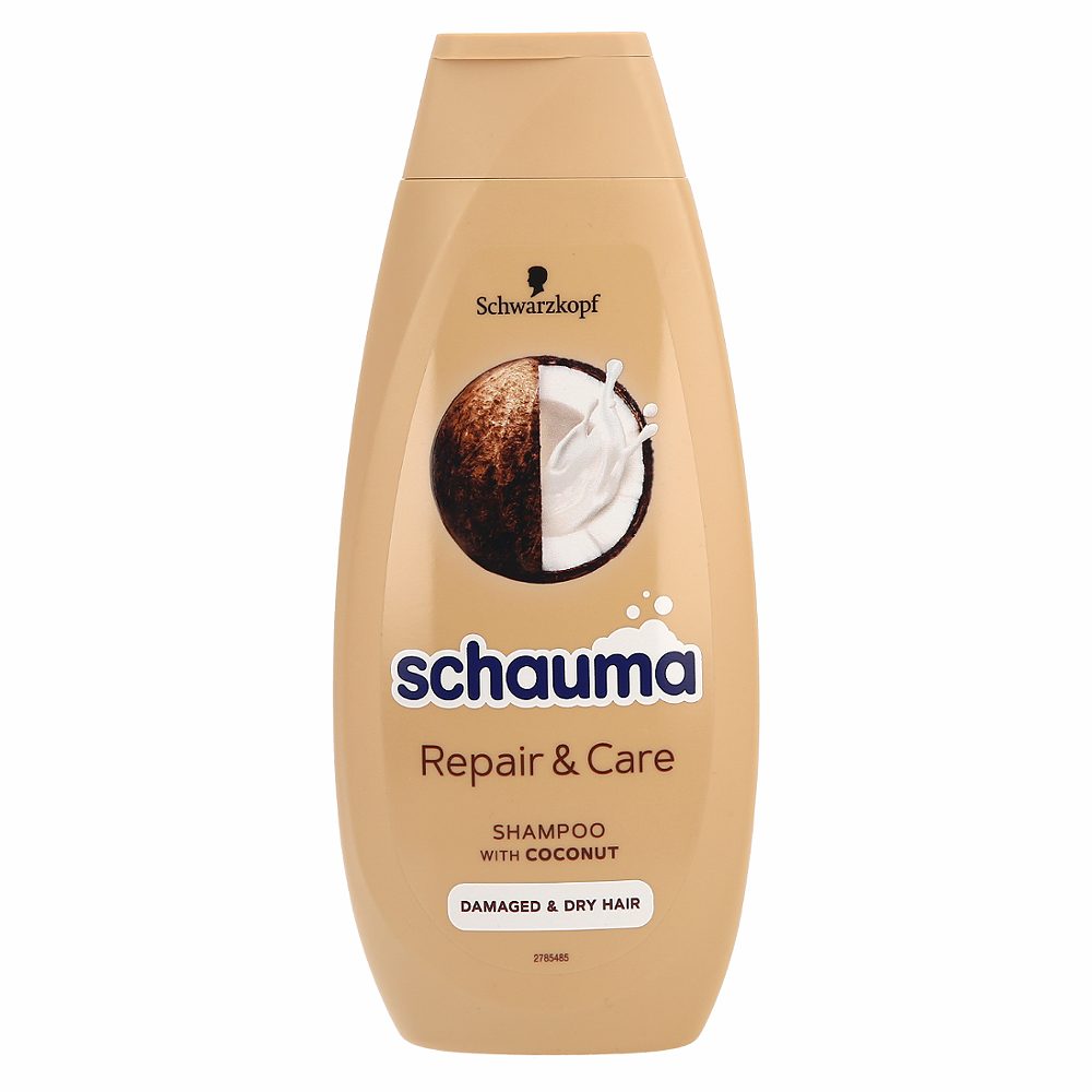 šampon za poškodovane lase repair&care, schauma, 400ml