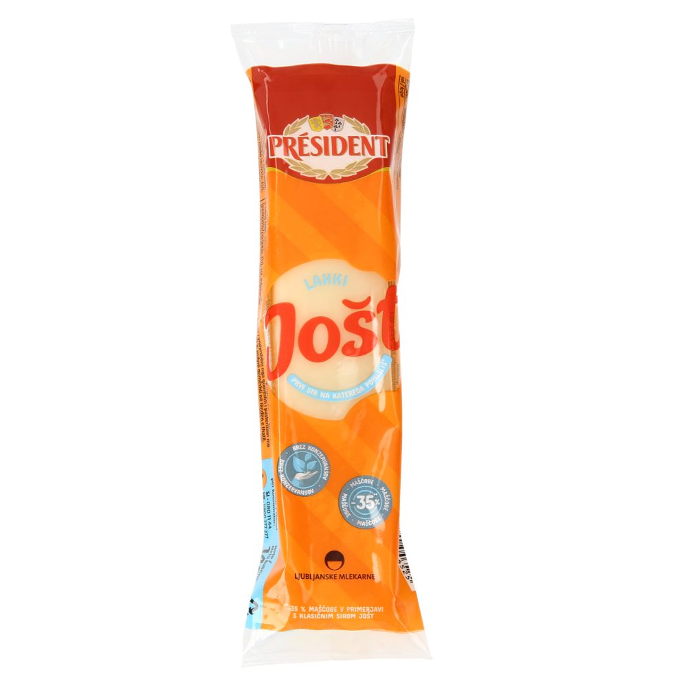 Lahki sir Jošt, Ljubljanske mlekarne, pakirano, 140 g