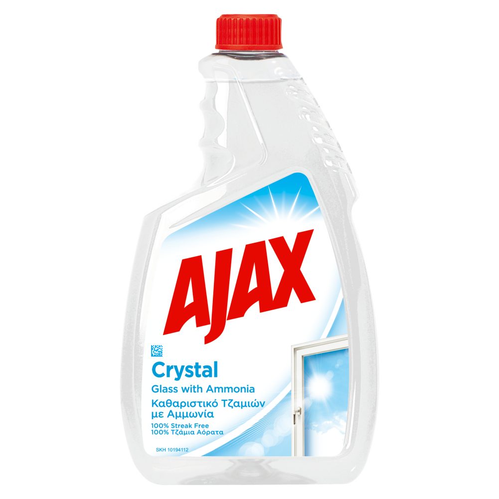 ČISTILO ZA STEKLO CRYSTAL, AJAX, 750ML, REFIL