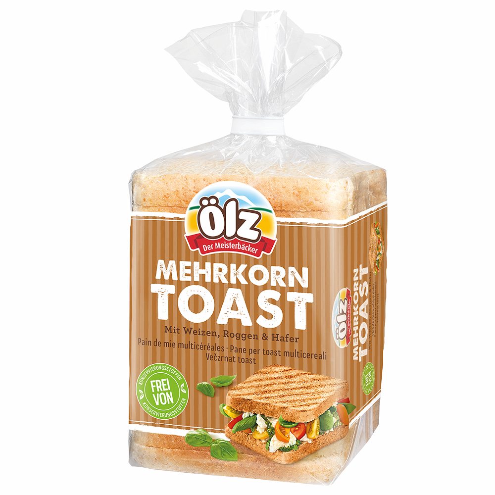 večzrnati toast kruh