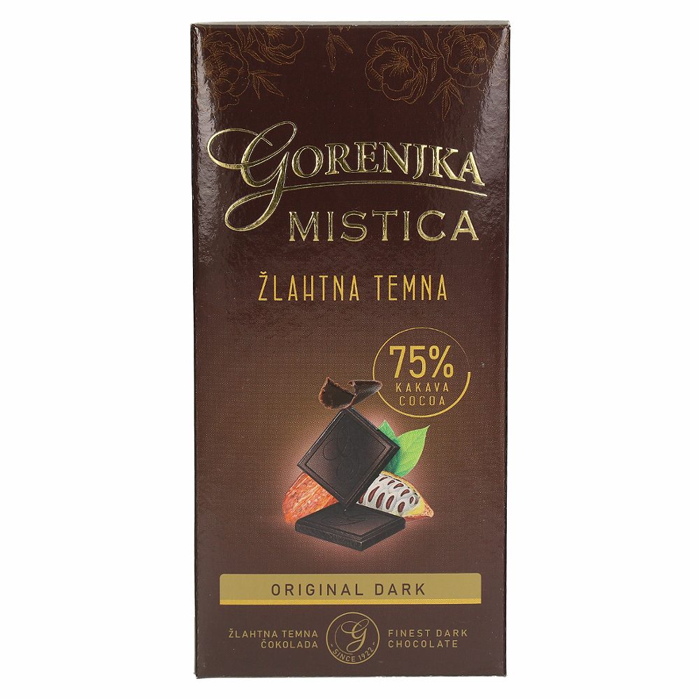 temna čokolada žlahtna 75% kakava
