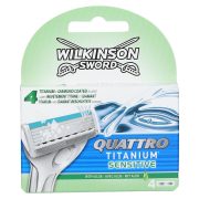Slika produkta NADOMESTNI NASTAVKI QUATTRO TITANIUM SENSITIVE, WILKINSON, 4/1