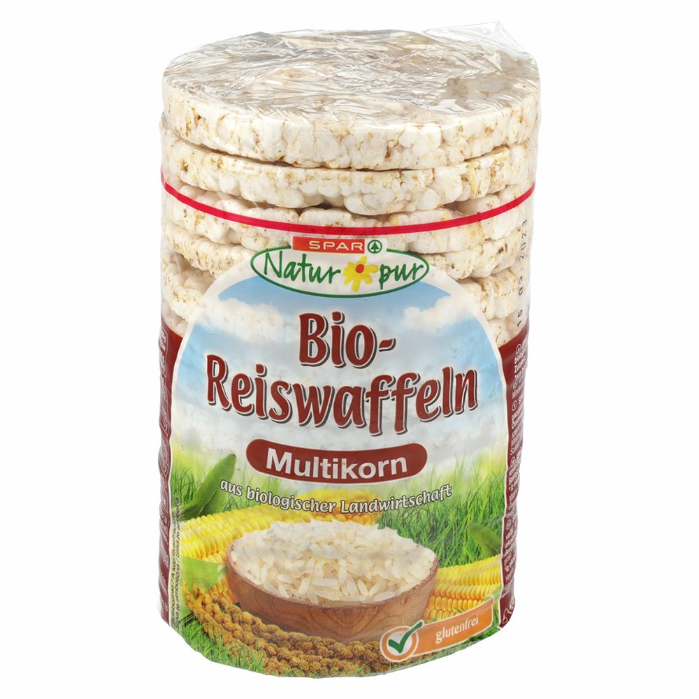 bio večzrnati riževi vaflji