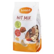 Slika produkta MEŠANICA OREŠČKOV, SUŠENIH BRUSNIC, ROZIN IN ARAŠIDOV HIT MIX, BIMED, 250G