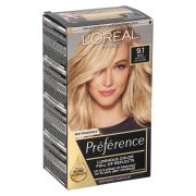 Slika produkta BARVA ZA LASE 9.1 IZRAZITO SVETLA PEPELNATO BLOND VIKING, L´OREAL PREFERENCE