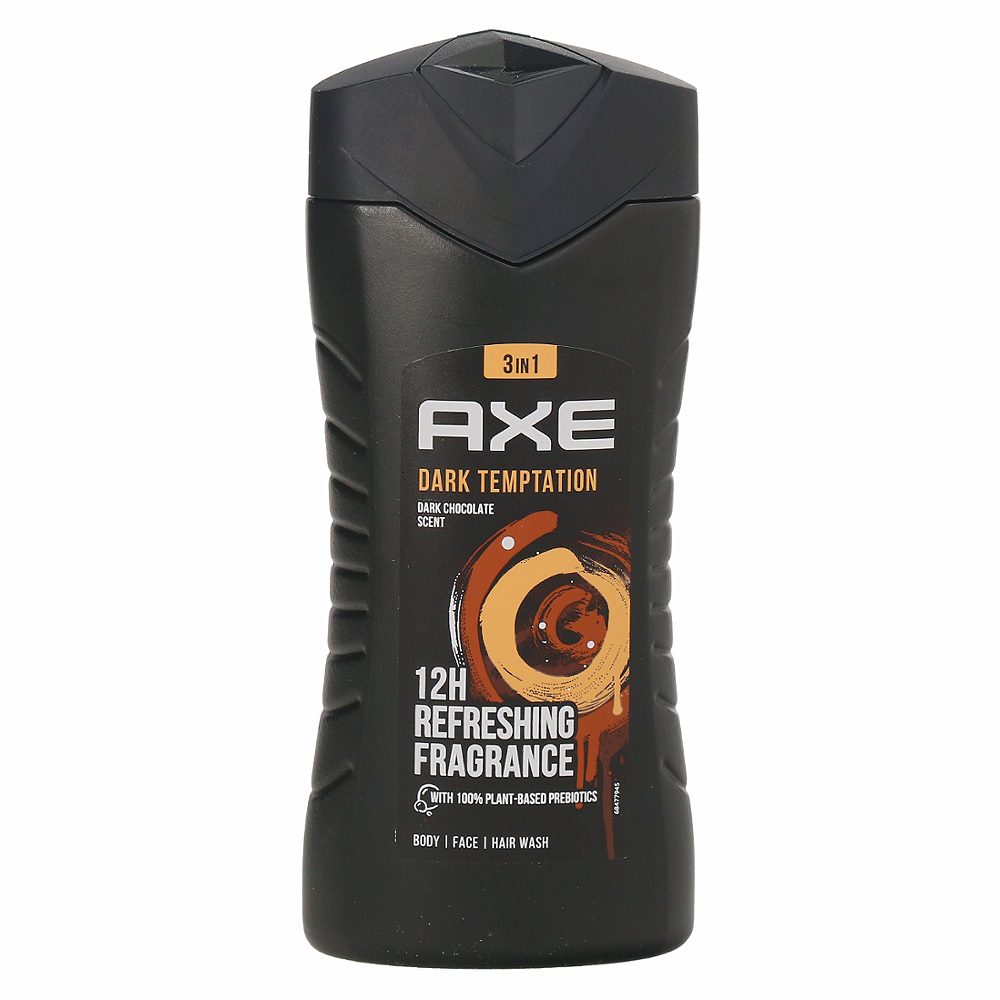 gel za prhanje dark temptation, axe, 250ml