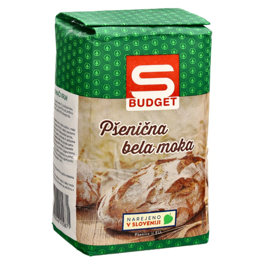 S BUDGET PŠEN. BELA MOKA 1KG