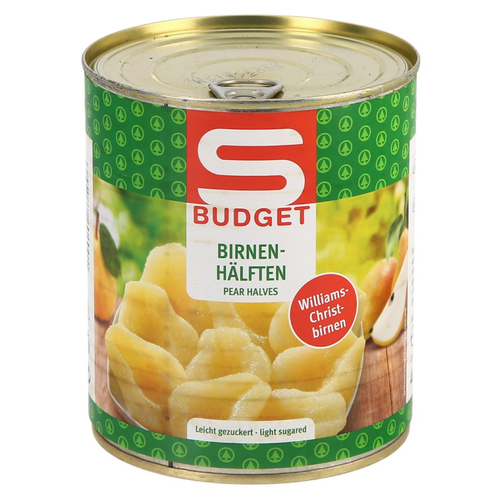 KOMPOT HRUŠKA S-BUDGET, 820G