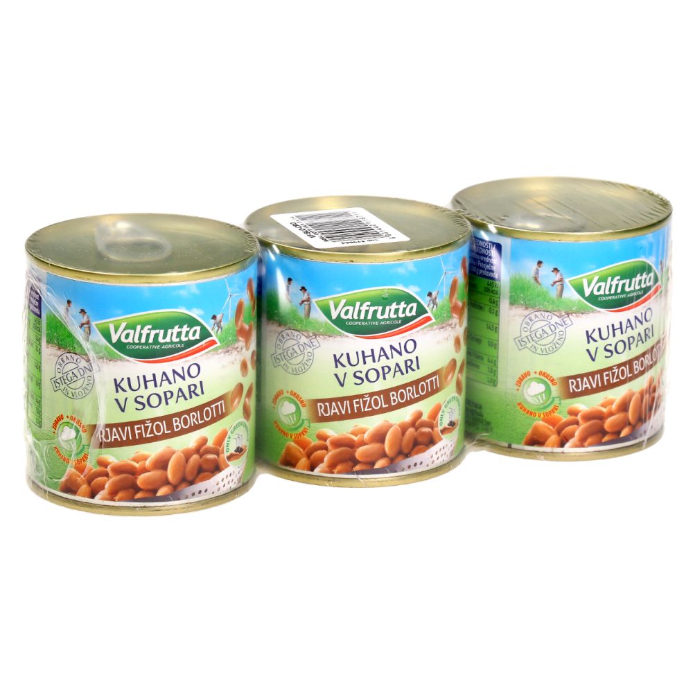 RJAVI FIŽOL VALFRUTTA, 3X150G