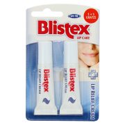 Slika produkta BALZAM ZA USTNICE, LIP RELIEF CREAM, BLISTEX, 2X6ML