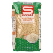 Slika produkta DOLGOZRNATI BELI RIŽ S-BUDGET, 1KG