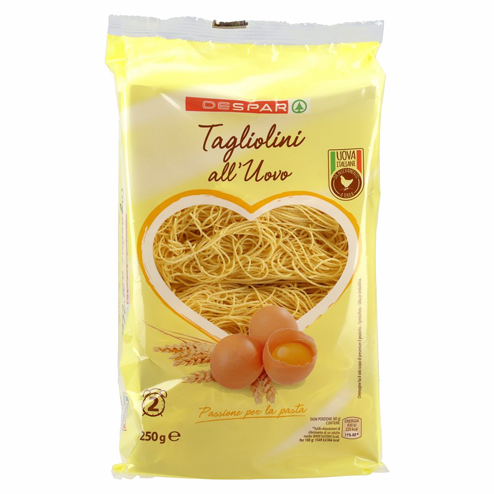 ozki jajčni rezanci despar