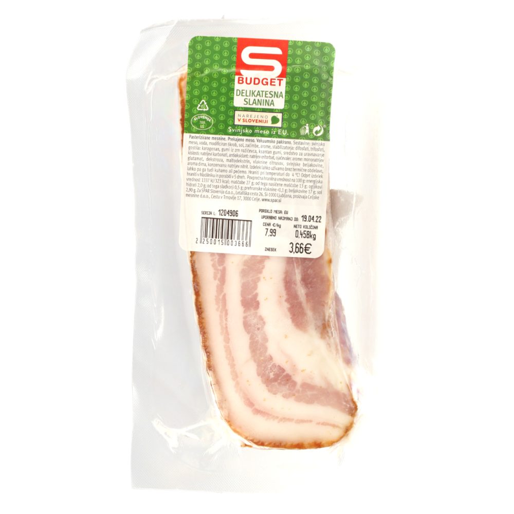 DELIKATESNA SLANINA, S-BUDGET, TEHTANO