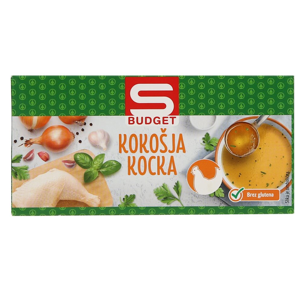 KOKOŠJA JUŠNA KOCKA, S-BUDGET, 10/1, 110G