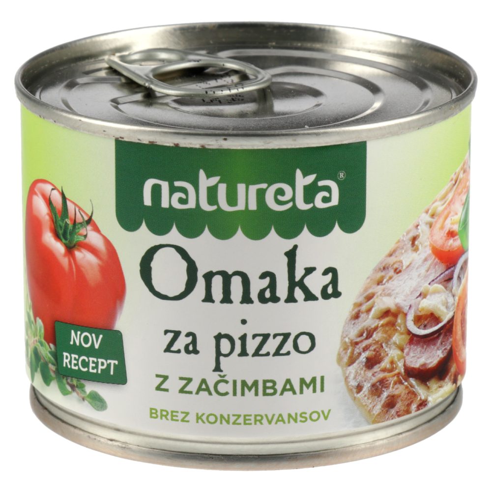 OMAKA ZA PIZZO Z ZAČIMBAMI, NATURETA, 190G