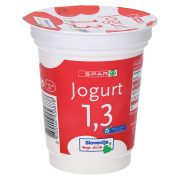 Slika produkta NAVADNI JOGURT 1,3%, SPAR, 180G