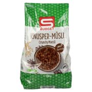 Slika produkta HRUSTLJAVI ČOKOLADNI MÜSLI S-BUDGET, 500G