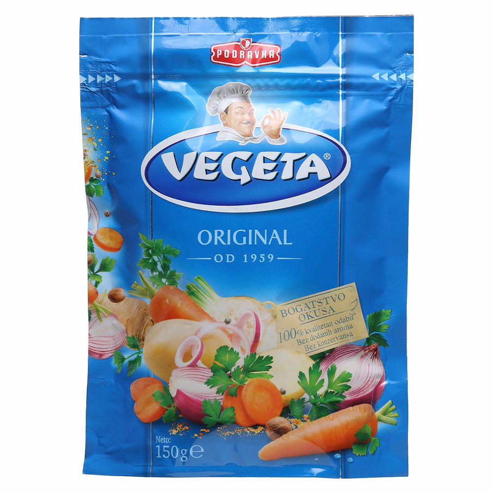 dodatek jedem z zelenjavo vegeta, podravka, 150g