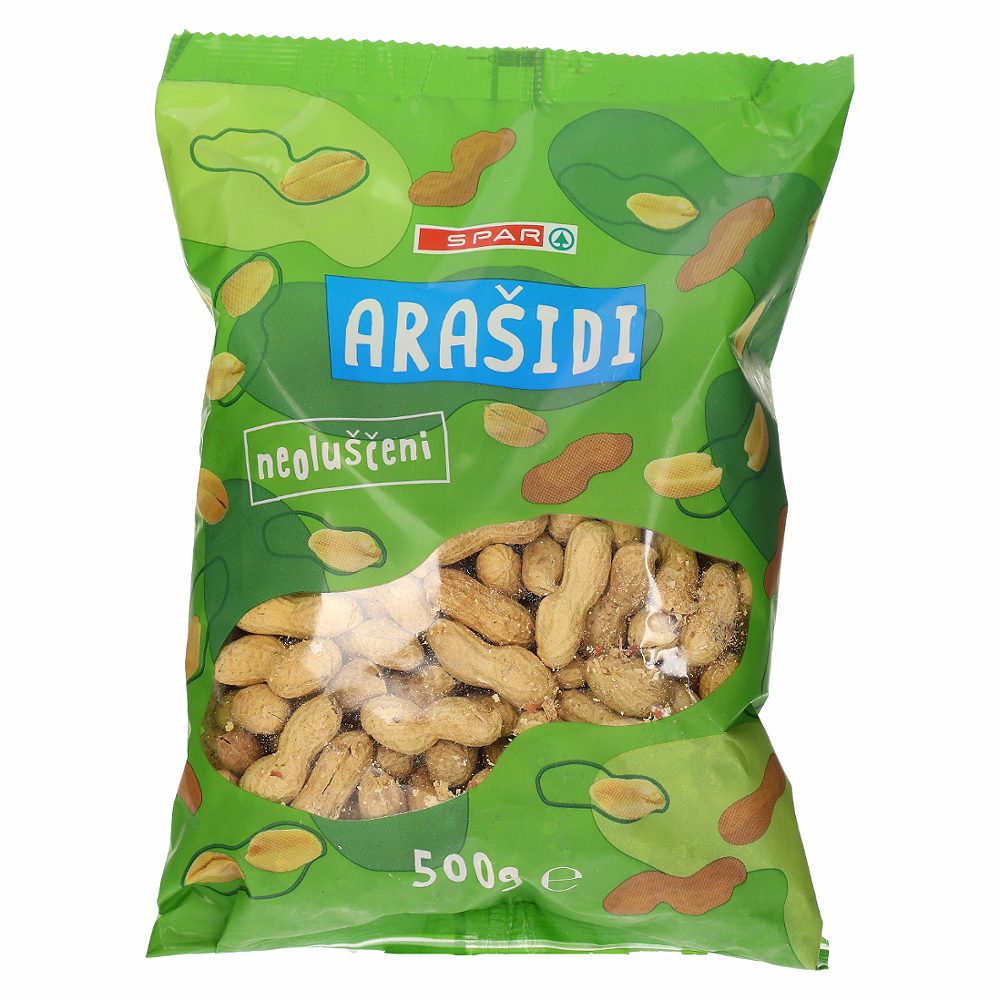 praženi arašidi v lupini