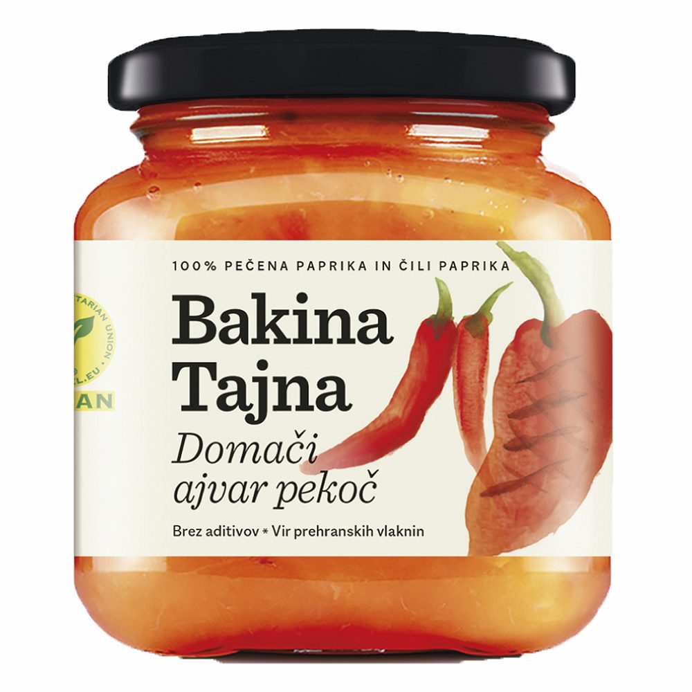 pekoči ajvar, bakina tajna, 300 g