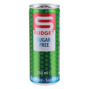 Slika produkta GAZIRANA ENERGIJSKA PIJAČA S TAVRINOM IN KOFEINOM S SLADILI, S-BUDGET, 250ML