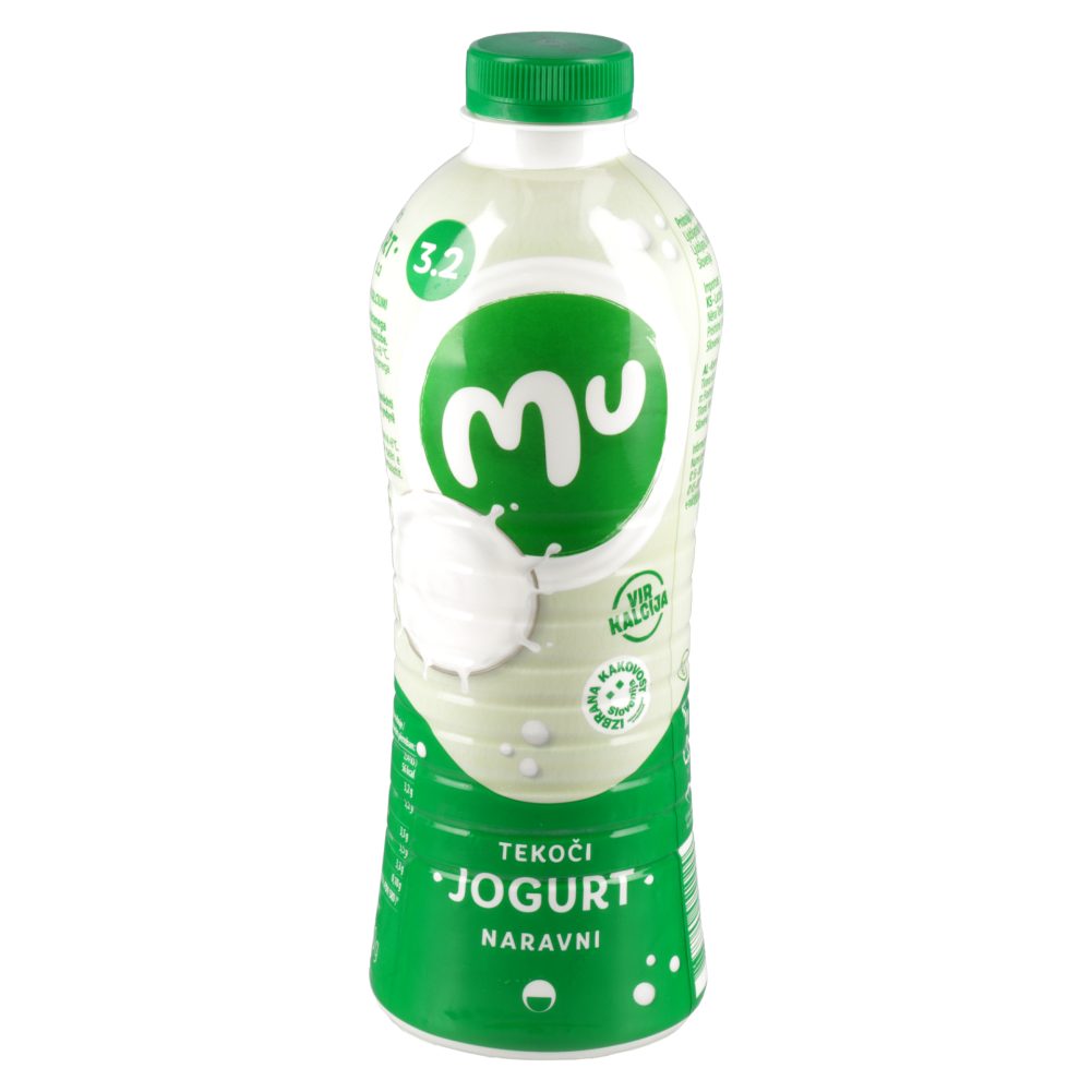 TEKOČI JOGURT 3,2% M.M. MU, LJ. MLEKARNE, 1KG