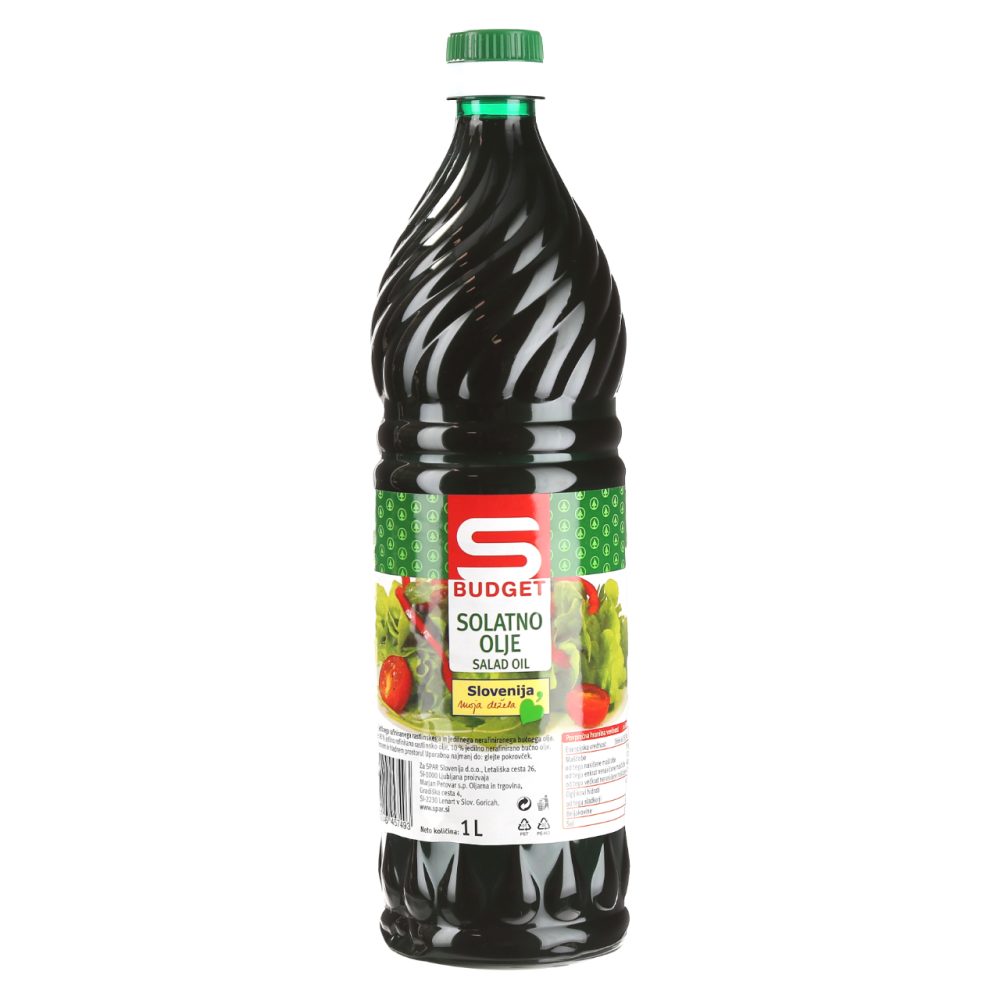SOLATNO OLJE, S-BUDGET, 1L