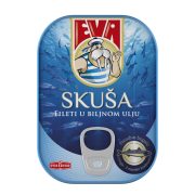 Slika produkta SKUŠA FILETI V RASTLINSKEM OLJU EVA, PODRAVKA, 115G