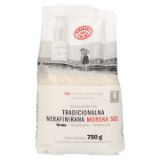 Slika produkta MORSKA SOL GROBA NEMLETA, NERAFINIRANA, NEJODIRANA, PIRANSKE SOLINE, 750G