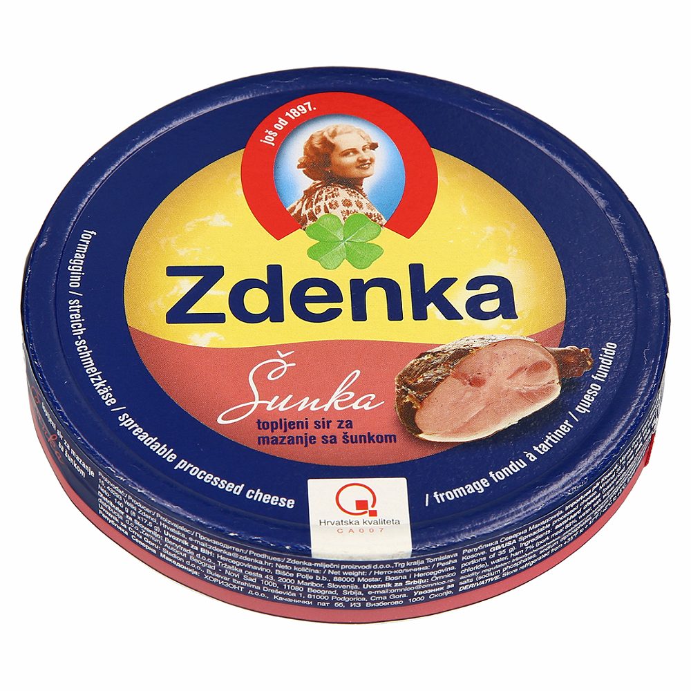 topljeni sir, šunka, zdenka, 140 g