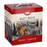 Slika produkta RDEČE VINO CABERNET - MERLOT, GORIŠKA BRDA, 5L